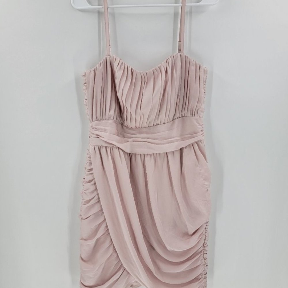 H&M Strapless Blush Dress